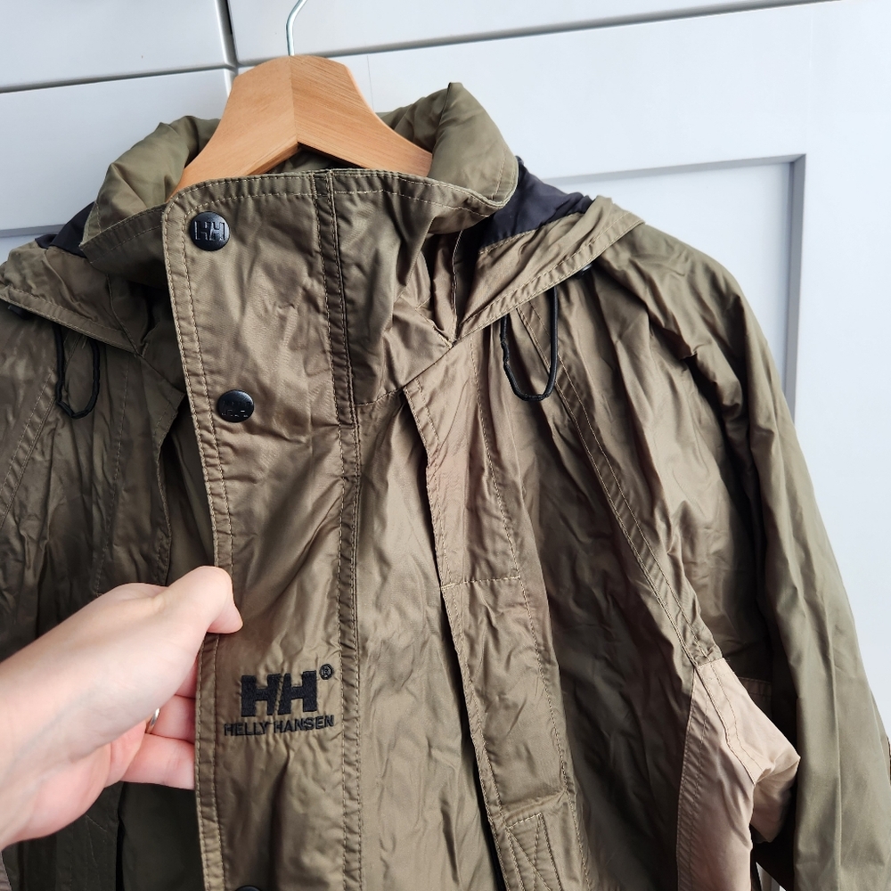 Helly Hansen Helly Tech Jacket Medium Khaki Green… - image 3